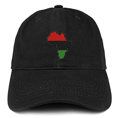 Trendy Apparel Shop Africa Embroidered Soft Crown 100% Brushed Cotton Cap