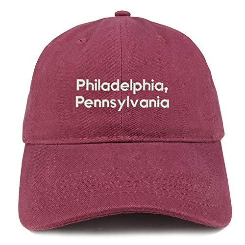 Trendy Apparel Shop Philadelphia Pennsylvania Embroidered Cotton Dad Hat