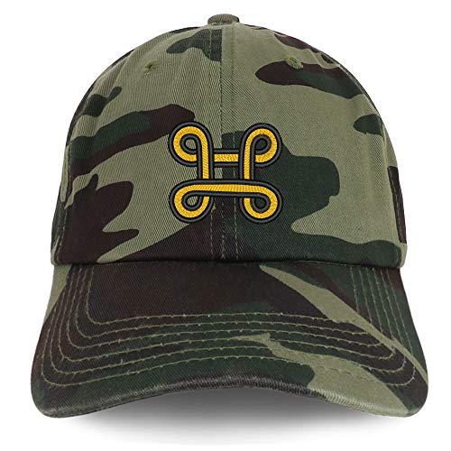 Trendy Apparel Shop Adinkra Peace Making Soft Crown 100% Brushed Cotton Cap