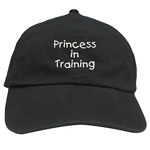 Trendy Apparel Shop Princess in Training Embroidered Youth Size Cotton Baseball Cap