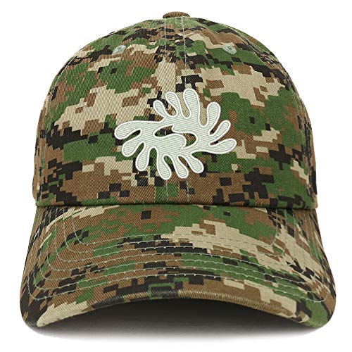 Trendy Apparel Shop Adinkra Peace Soft Crown 100% Brushed Cotton Cap