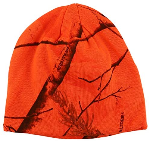 Trendy Apparel Shop Hunting Camo Knit Short Beanie with Acrylic Lining