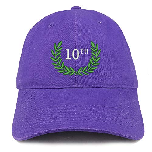 Trendy Apparel Shop 10th Anniversary Embroidered Unstructured Cotton Dad Hat