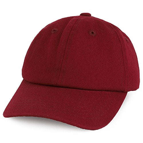 Trendy Apparel Shop Baby Infant Plain Unstructured Adjustable Baseball Cap