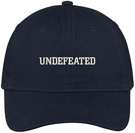 Trendy Apparel Shop Undefeated Embroidered 100% Quality Brushed Cotton  Baseball Cap