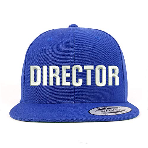 Trendy Apparel Shop Director Structured Flatbill Snapback Cap