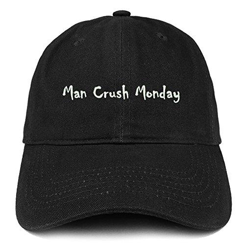 Trendy Apparel Shop Man Crush Monday Embroidered Soft Cotton Dad Hat