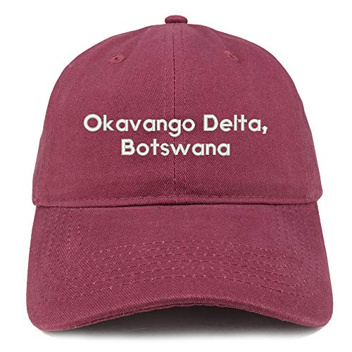 Trendy Apparel Shop Okavango Delta Botswana Embroidered Cotton Dad Hat