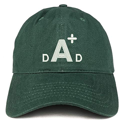 Trendy Apparel Shop A Plus Dad Embroidered Brushed Cotton Cap