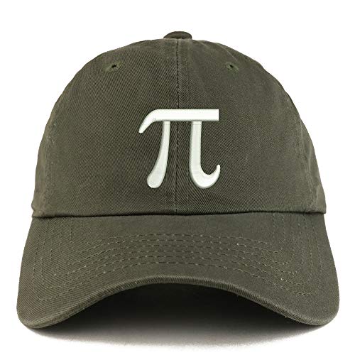 Trendy Apparel Shop Pi Day Symbol Solid Adjustable Unstructured Dad Hat