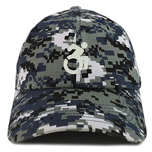 Trendy Apparel Shop Accessible Icon Embroidered Soft Crown 100% Brushed Cotton Cap