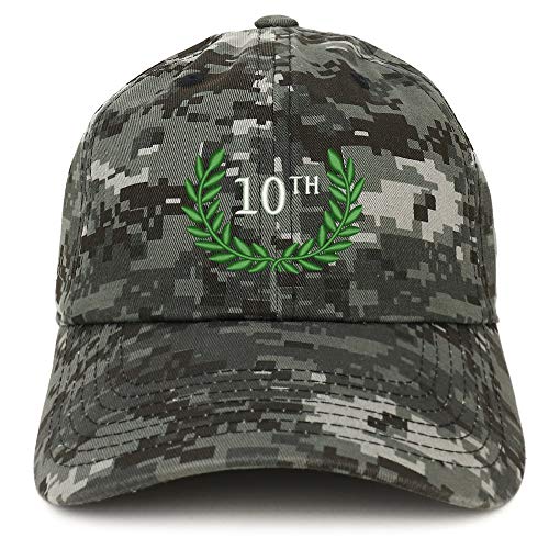 Trendy Apparel Shop 10th Anniversary Embroidered Unstructured Cotton Dad Hat