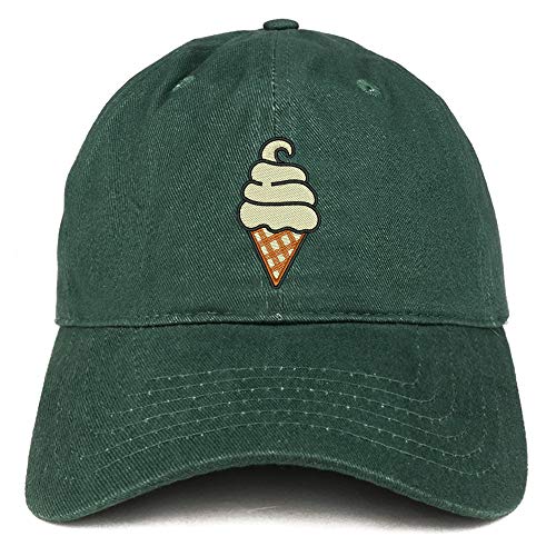 Trendy Apparel Shop Soft Serve Ice Cream Soft Crown 100% Brushed Cotton Cap