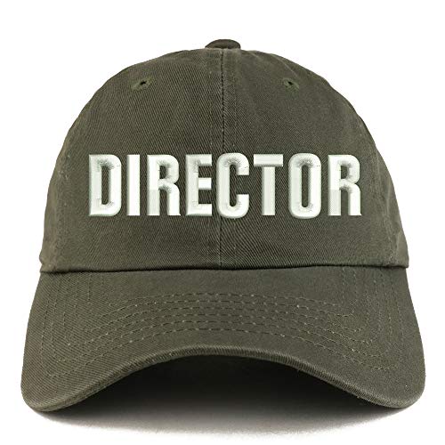 Trendy Apparel Shop Director Embroidered Solid Adjustable Unstructured Dad Hat