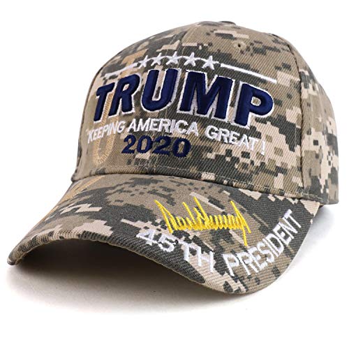 Trendy Apparel Shop Assorted Trump 2020 Keep America Great Embroidered Design Baseball Cap