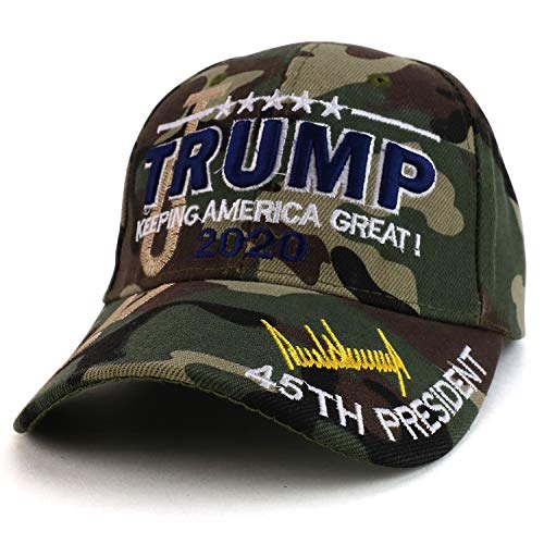 Trendy Apparel Shop Assorted Trump 2020 Keep America Great Embroidered Design Baseball Cap