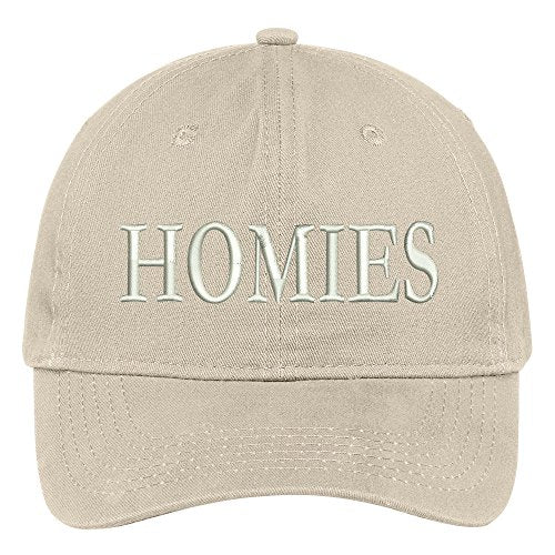 Trendy Apparel Shop Homies Embroidered Adjustable Cotton Cap Dad Hat