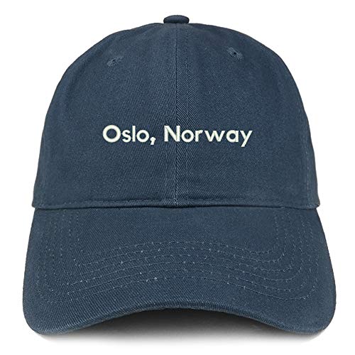 Trendy Apparel Shop Oslo Norway Embroidered Cotton Unstructured Dad Hat