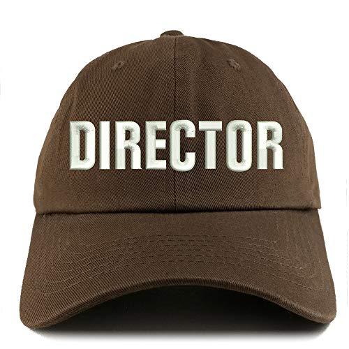 Trendy Apparel Shop Director Embroidered Solid Adjustable Unstructured Dad Hat