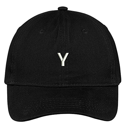 Trendy Apparel Shop Letter Y Block Font Embroidered Dad Hat Cotton Baseball Cap -