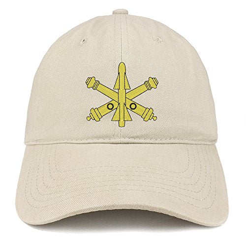 Trendy Apparel Shop Air Defense Logo Embroidered Low Profile Brushed Cotton Cap