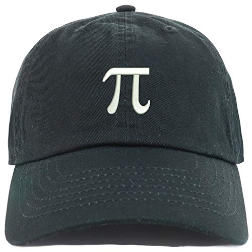 Trendy Apparel Shop Youth Sized Pi Math Symbol Embroidered Adjustable Unstructured Baseball Cap