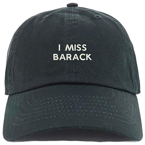 Trendy Apparel Shop Youth I Miss Barack Adjustable Soft Crown Baseball Cap