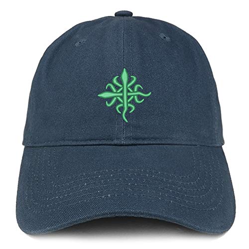 Trendy Apparel Shop Adinkra Democracy Soft Crown 100% Brushed Cotton Cap