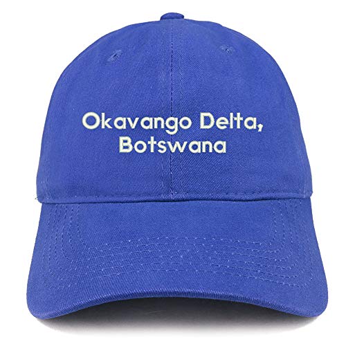 Trendy Apparel Shop Okavango Delta Botswana Embroidered Cotton Dad Hat