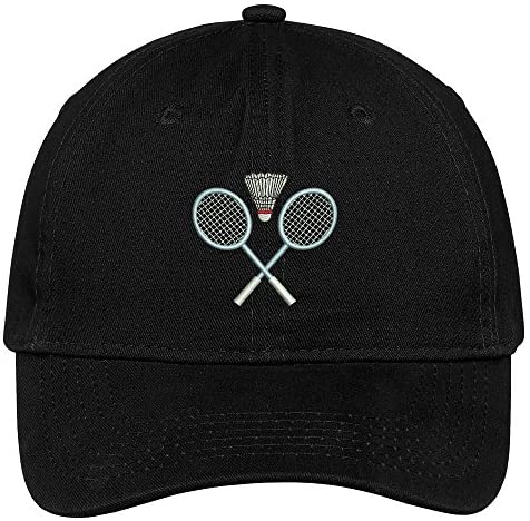 Trendy Apparel Shop Badminton Equipment Embroidered Soft Crown 100% Brushed Cotton Cap