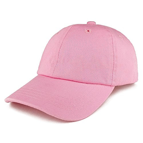 Trendy Apparel Shop Baby Infant Plain Unstructured Adjustable Baseball Cap