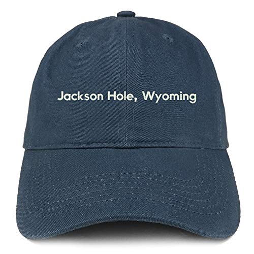 Trendy Apparel Shop Jackson Hole Wyoming Cotton Unstructured Dad Hat