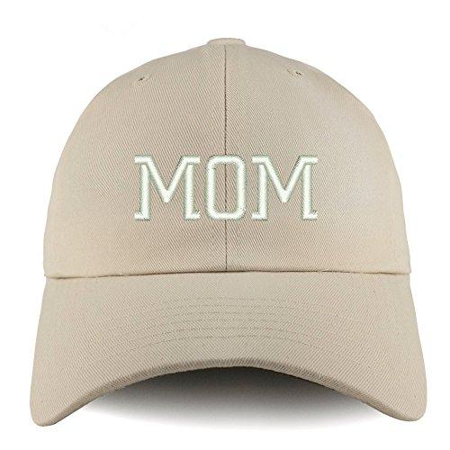 Trendy Apparel Shop Mom Embroidered Low Profile Soft Cotton Dad Hat Cap