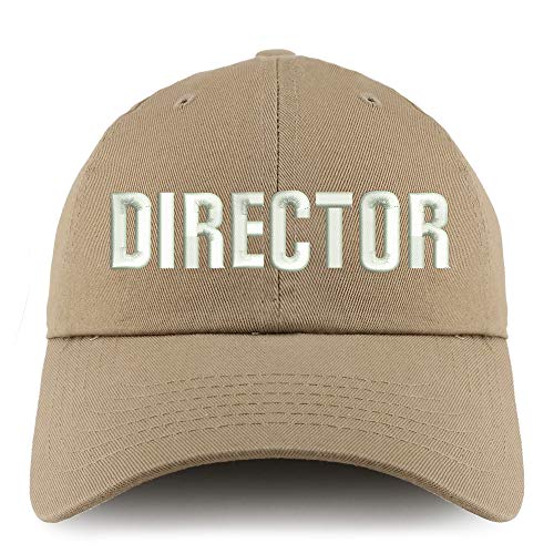 Trendy Apparel Shop Director Embroidered Solid Adjustable Unstructured Dad Hat