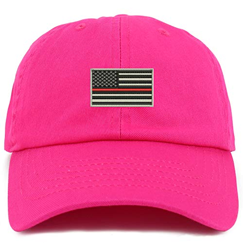 Trendy Apparel Shop Youth USA TRL Flag Adjustable Soft Crown Baseball Cap