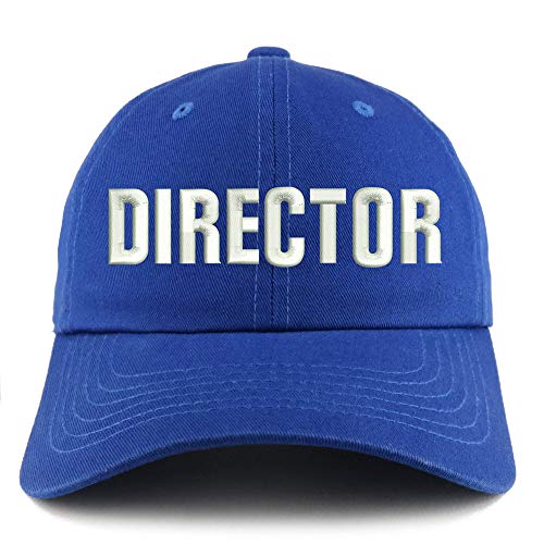 Trendy Apparel Shop Director Embroidered Solid Adjustable Unstructured Dad Hat