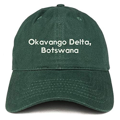 Trendy Apparel Shop Okavango Delta Botswana Embroidered Cotton Dad Hat