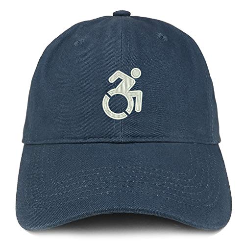 Trendy Apparel Shop Accessible Icon Embroidered Soft Crown 100% Brushed Cotton Cap