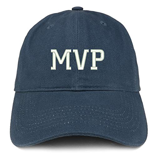 Trendy Apparel Shop MVP Embroidered Unstructured Cotton Dad Hat