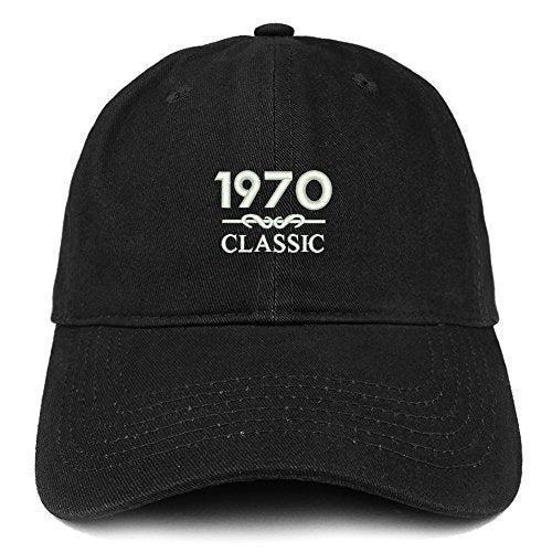 Trendy Apparel Shop Classic 1970 Embroidered Retro Soft Cotton Baseball Cap