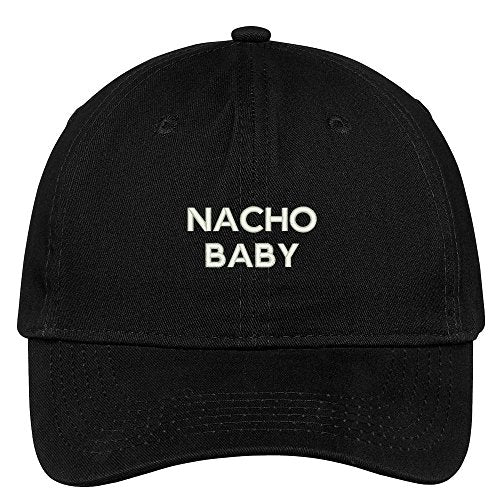 Trendy Apparel Shop Nacho Baby 100% Brushed Cotton Adjustable Baseball Cap