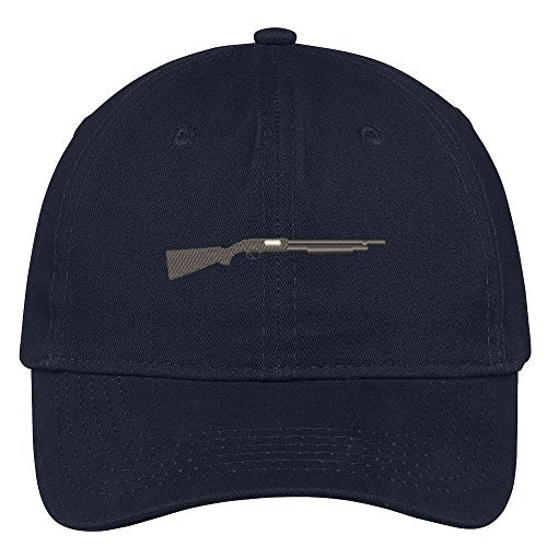 Trendy Apparel Shop Rifle Embroidered Low Profile Soft Cotton Brushed Cap