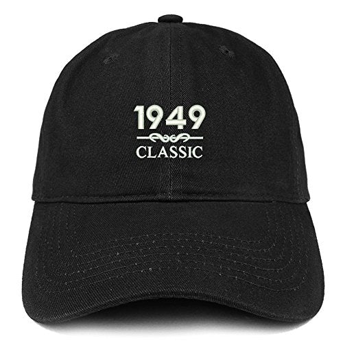 Trendy Apparel Shop Classic 1949 Embroidered Retro Soft Cotton Baseball Cap