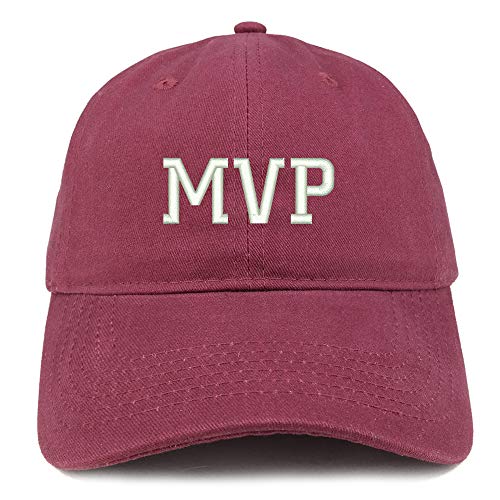 Trendy Apparel Shop MVP Embroidered Unstructured Cotton Dad Hat