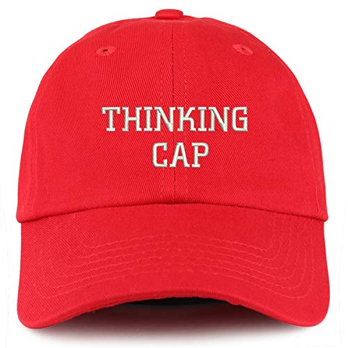 Trendy Apparel Shop Youth Thinking Cap Unstructured Cotton Baseball Cap