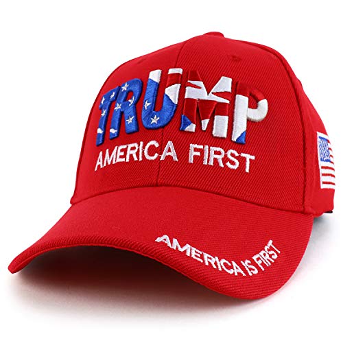 Trendy Apparel Shop Assorted Trump 2020 Slogan Design Embroidered Design Baseball Cap