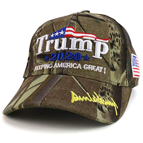 Trendy Apparel Shop Assorted Trump 2020 Slogan Design Embroidered Design Baseball Cap