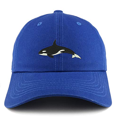 Trendy Apparel Shop Orca Killer Whale Solid Adjustable Unstructured Dad Hat