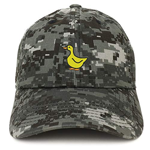 Trendy Apparel Shop Quack Embroidered Unstructured Cotton Dad Hat