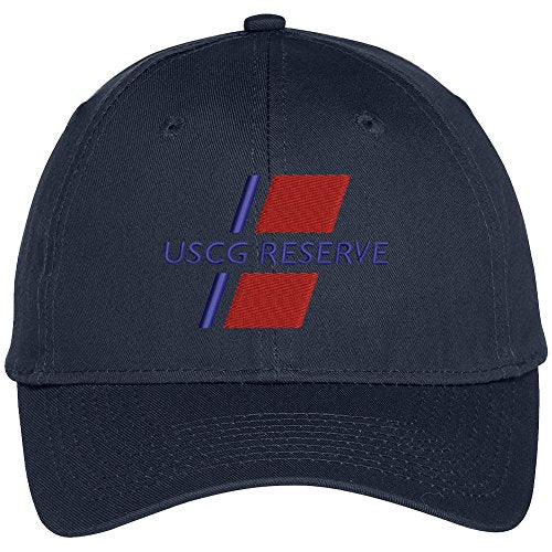 Trendy Apparel Shop USCG Reserve Embroidered Baseball Cap